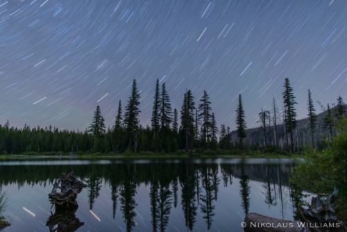 Hand Lake Star Trails